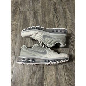 Womens Nike Air Max 2017 White Platinum Grey Running Shoes 849560-009